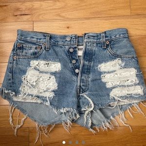 Furst of a Kind Levi’s Jean Shorts Vintage